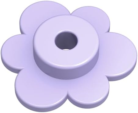 Classic Building Plant Bulk, Flower Small 1000 Piece, Compatible with Lego Parts and Pieces:(Colour:Grass Green)