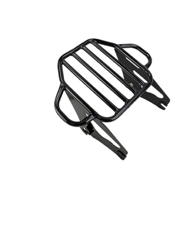 Porte-bagages arrière double pour motos cruisers de 2009 à 2022 avec fixations en acier inox