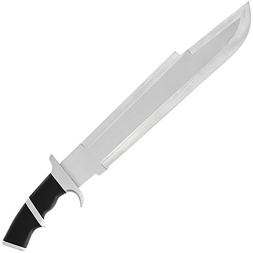 DNA LEISURE Predator Messer Jagdmesser Machete AXT Dutch Schaefer Schwarzenegger Leder-Etui Einhandmesser Outdoor Hackmesser Camping Movie