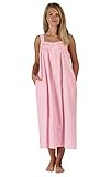 The 1 for U Cotton Nightgowns For Women - Vintage Nightgown, Pink, 3XL