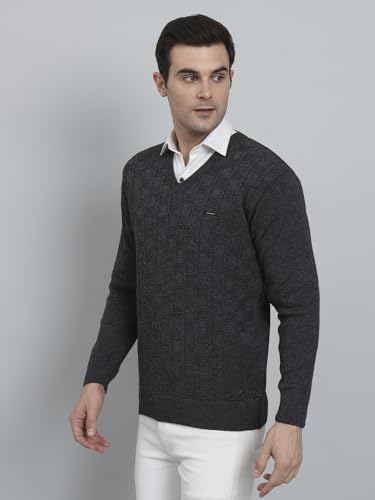 Image of eWools Men's Winterwear Woolen Striped Sweaters