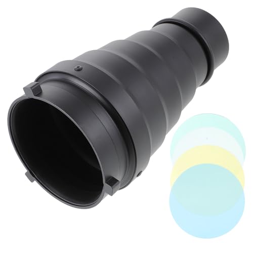 KONTONTY Photography Beam Tube for Speedlight Flash Diffuser Sheet Lighting Accessory