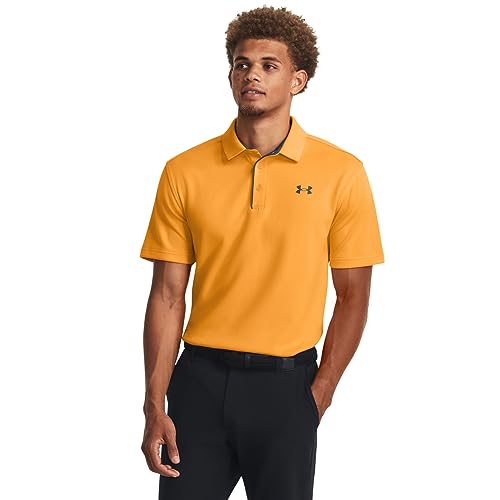 Image of Under Armour Men's Polyester Solid Tech Polo | T-Shirt | 1290140-001