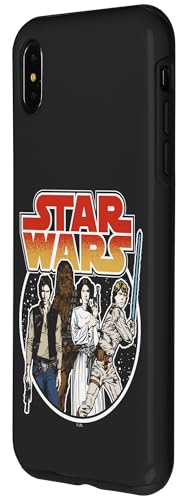 Coque iPhone XS Max Star Wars Rebel Group Shot cadeau anniversaire