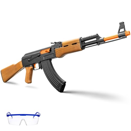 Larmside Metal Automatic Blaster 850112 JellyBullet Game, Ages 18+