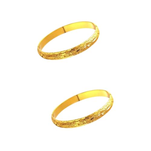 Bracelet en or sculpté COLLBATH plaqué fin pour femme éclatant