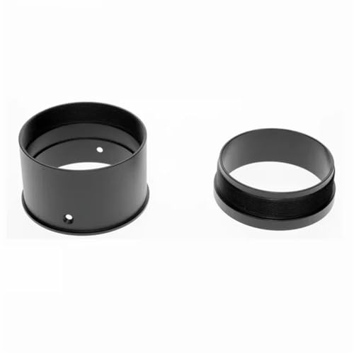 Soporte de lente objetivo de 60mm para telescopio refractor con base de 62mm en metal resistente
