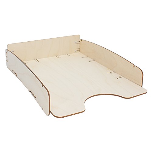 myORGA no.2 Briefablage - Dokumentenablage - Ablagefächer A4 stapelbar aus Holz - MADE IN GERMANY Cover