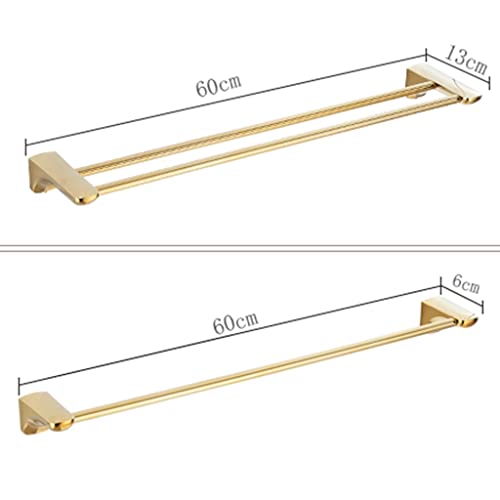 Porte-serviettes de bain LiChA mural pour petits espaces - 3