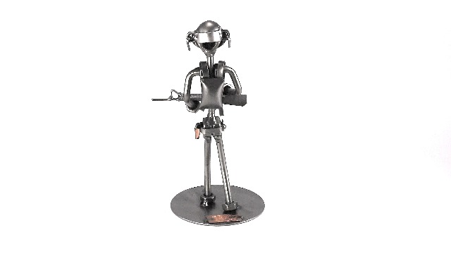 STEELER スティーラー ジャーマンメタル Amazon.com: Steelman24 Soldier Sculpture Nuts and Bolts Handmade