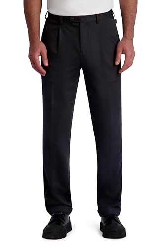 KARL LAGERFELD Men's Stretchy Soft Cuffed Hem Dress Pant