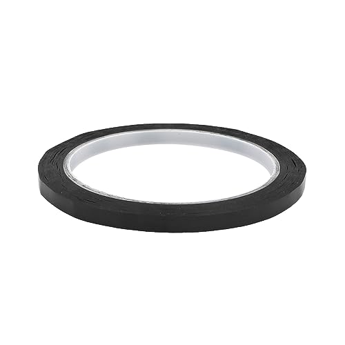 Image of Single Sided Self Adhesive Polyester Film Tape High-Temperature Resistance, Flame Retardant [for Motors, Capacitors ] - 0.5cmx50m /Black