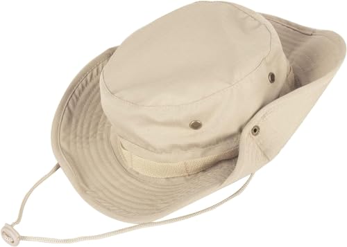 Image of Sun Hats for Men Women Bucket Hat UPF 50+ Boonie Hat Foldable UV Protection Hiking Beach Fishing Summer Safari