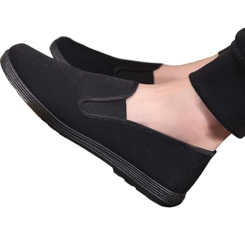 Martial Arts Cloth Shoes Chinese Traditional Tai Chi Kung Fu Footwear Men's Women's Canvas Shoes4