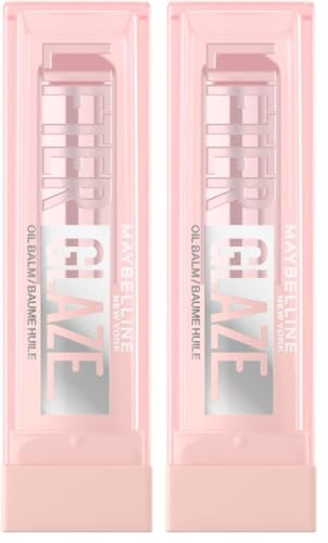 Maybelline New York Bálsamo Labial con Color, Labios Suaves y Brillantes, Hasta 24h de Hidratación, con Ácido Hialurónico, Lifter Glaze, Tono 008 Acai Glaze (Paquete de 2)