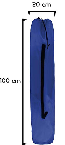 normani Very stable folding chair, camping chair, fishing chair with drink holder, removable padding, carry bag, up to 150 kg - Image 7