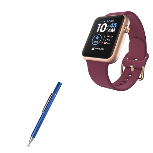BoxWave Stylus Pen Compatible with iTech Fusion 3 - FineTouch Capacitive Stylus, Super Precise Stylus Pen - Lunar Blue