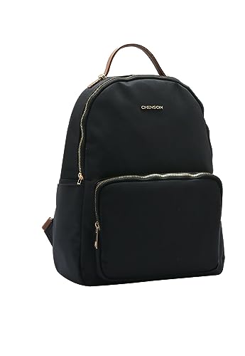 Mochila Bolsa Feminina Chenson Microfibra Impermeável Oferta Cor:Preto;Tamanho:Único;Gênero:Feminino