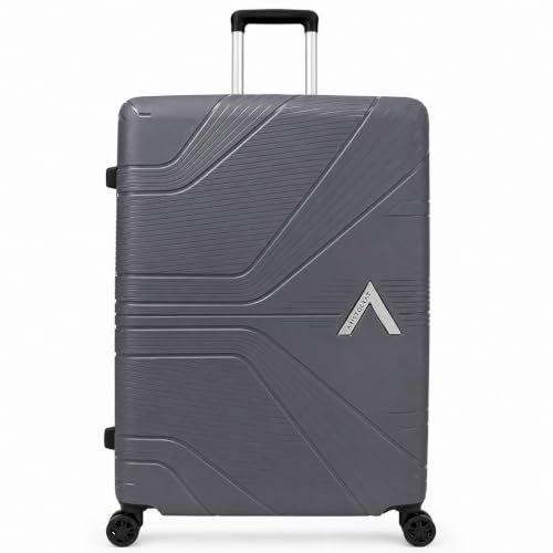 Image of Aristocrat Phantom Set of 3 (Cabin+Medium+Large) Trolley Bag, 55+66+76Cm | Combination Lock | 8 Wheels | 3 Years International Warranty (Grey)