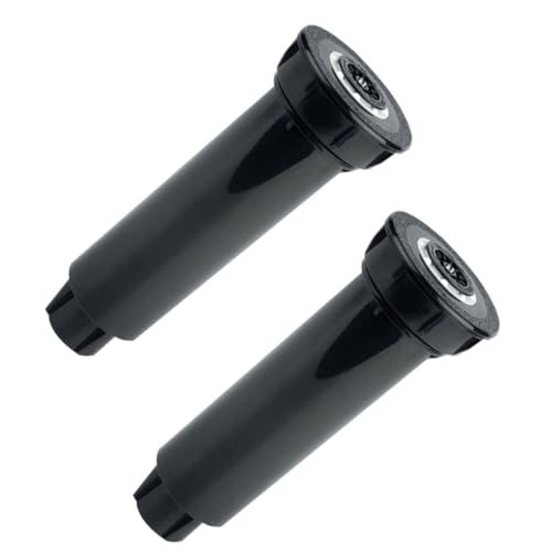 FUTUREORYY Arroseur Escamotable Automatique 2 Pièces Tête D'irrigation Rétractable Filtre Intégré, Angle D'arrosage Ajustable 25°-360° Pour Pelouse, Cour Et Parterres De Fleurs