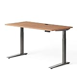 Fully Jarvis Standing Desk 30" x 24" Oak Laminate Top - Electric Adjustable Desk Height from 30" to