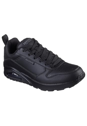 Image of Skechers Men's 183012 Uno Alder Black Casual Shoes