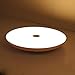 Produktbild 1pc 36 W 2880 lm 408 LED-Lampenperlen Bluetooth-Lautsprecher Fernbedienung/RC dimmbare LED-Deckenleuchte-Warm + Kaltweiß + Naturweiß_110-220V_1_36W_Weiß
