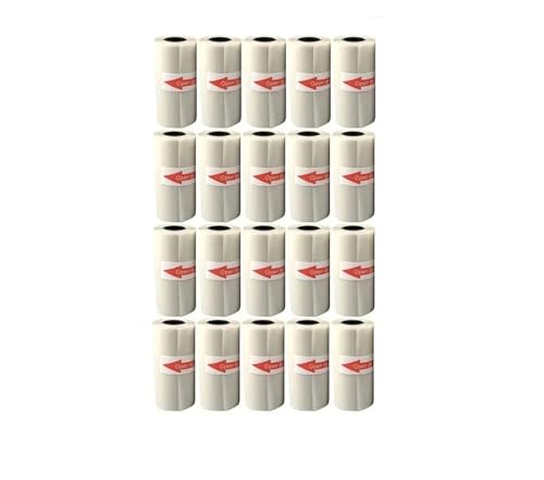 MA }CNT[}v^[ʐ^pSM[ 57x25mm(20PCS Transparent)