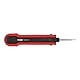 KS Tools 154.0105 Entriegelungswerkzeug für Flachstecker/Flachsteckhülsen 1,2 mm (AMP Tyco MQS)