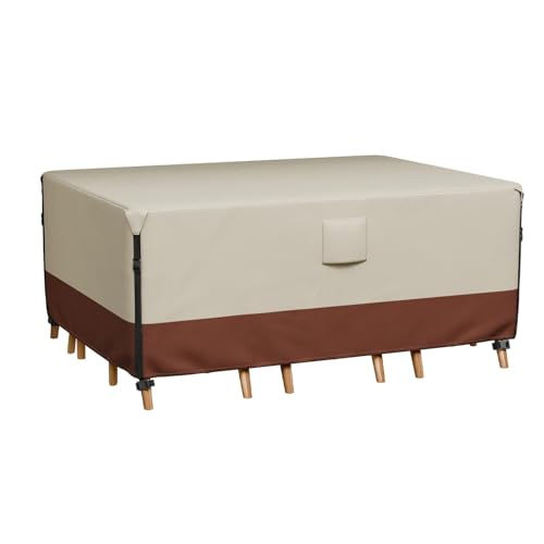 Housse de protection meuble jardin 600D premium pour table patio - 2