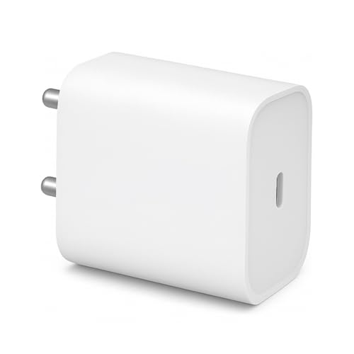 Image of NIZIX 20W PD Charger Type C Adapter [6 Month Warranty] Compatible with iPhone 16 /16 Plus /16 Pro /16 Pro Max, iPhone 15 /15 Plus /15 Pro /Max, 14 /13 /12 Series, White