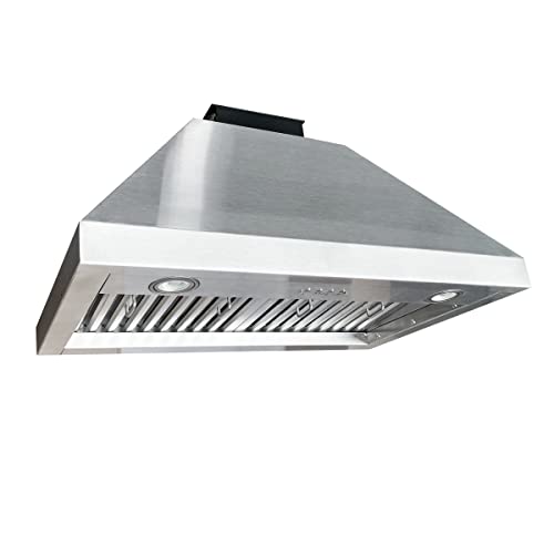 CT Copper Tailor Built-in Range Hood Insert/Liner 30 Inch, 610 CFM Vent with 4-Speed Fan, LED Light, Dishwasher-safe Baffle Filter,Stainless Steel