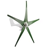 YaeMarine Wind Turbine Generator, 400W 12V Wind Turbine Businesses 5 Blade Wind Controller Turbine...
