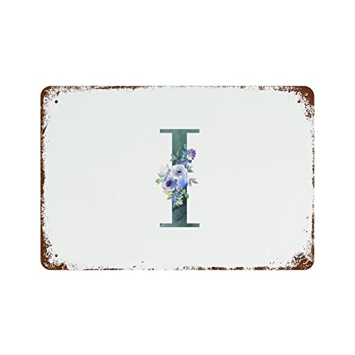 Lettre B en aluminium de style rustique pour décoration maison