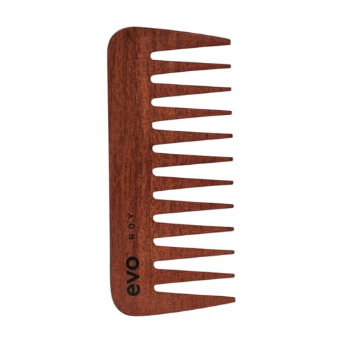Peine desenredante Evo Roy para cabello rizado y grueso miniatura 1