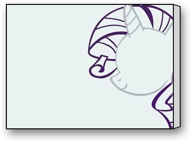 Funnyone Custom Modern Wall Art Decoration for Home Rarity My Little Pony Canvas Prints