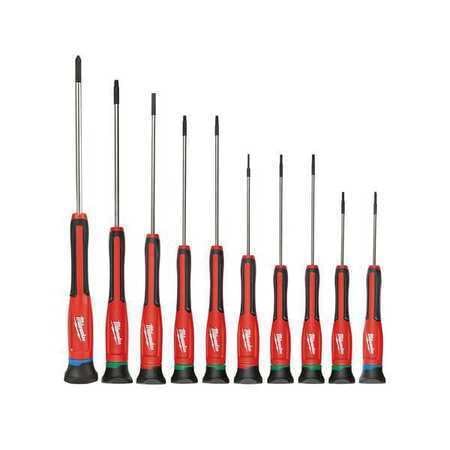 for Milwaukee Tool 48-22-2612 10 Pc. Precision Screwdriver Set