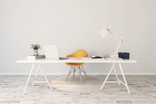 Tapis de chaise de bureau protège-sol PVC imperméable et durable