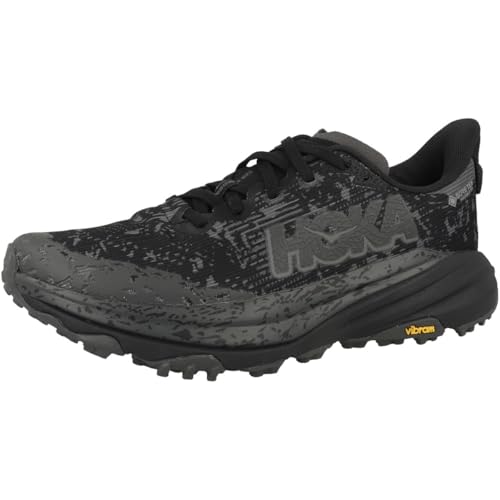 HOKA Hoka Women's Speedgoat 6 GTX Black/Outer Orbit 6.5 Wide
