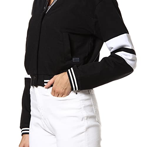 Image of Campus Sutra Cotton Women Hooded Sweatshirt