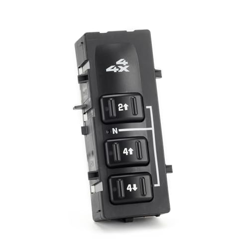 4WD Seletor Switch for 2003-2007 Chevy Silverado GMC Sierra 1500 2500 3500 by SOAESCN - Image 3