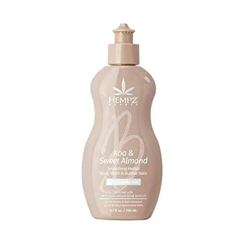 Hempz® Koa & Sweet Almond Smoothing Herbal Bubble Bath, 200ml Cover