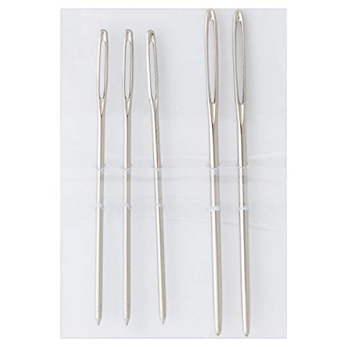 Image of Boye Plastic Canvas and Yarn Needles, 5pc, Size 16 and 18, Medium, 5 Piece