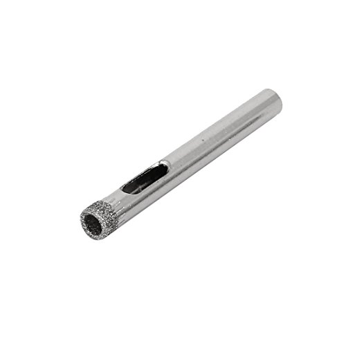 Brocas para vidrio con recubrimiento de diamante Aexit 6 mm 12 piezas miniatura 4