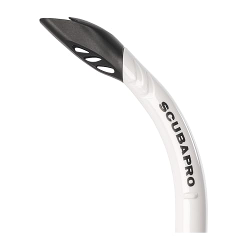 Snorkel SCUBAPRO Escape Semi-Dry con válvula de purga y diseño de barril con protector contra salpicaduras miniatura 2