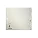 Produktbild LEITZ Tauenpapier-Register, A-Z, A4 Überbreite, halbe Höhe VE=1
