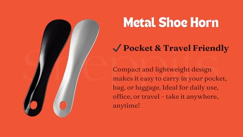 Image of Premium Shoe Horn - Portable for Travel Use