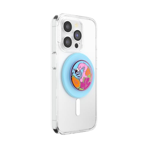 PopSockets Phone Grip for MagSafe, Magnetic Holder, Phone Stand, Enamel - Flamingo by PopSockets - Image 2