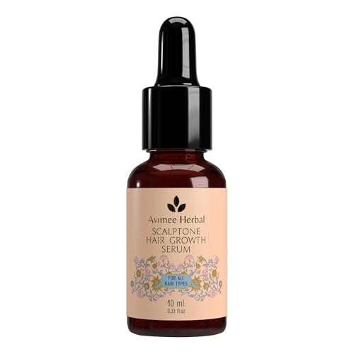 Image of Avimee Herbal Scalptone Hair Growth Serum (Pack of 2) | Scientifically Proven Formula | Enriched with Nansyl & Green Tea Extract | For Hair Growth & Hair Fall Reduction | 10 ml each