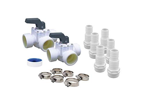 Nortland Ubbink Kit by-Pass Pompe à Chaleur Piscine HEATERMAX Compact